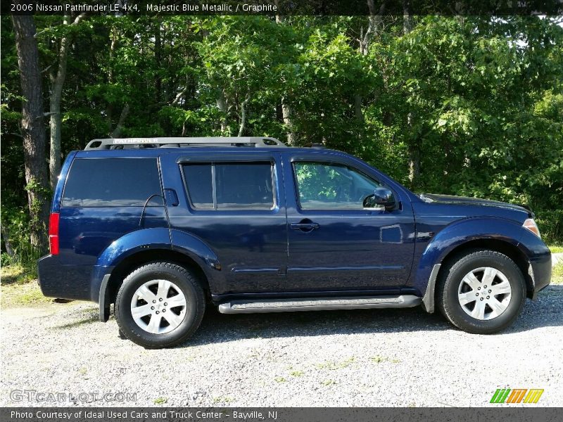 Majestic Blue Metallic / Graphite 2006 Nissan Pathfinder LE 4x4