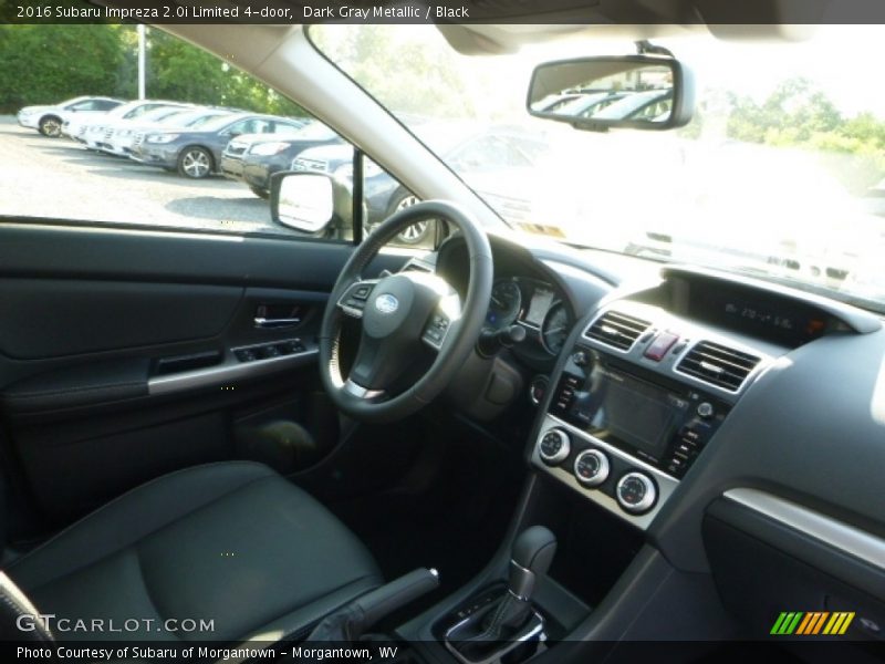 Dark Gray Metallic / Black 2016 Subaru Impreza 2.0i Limited 4-door
