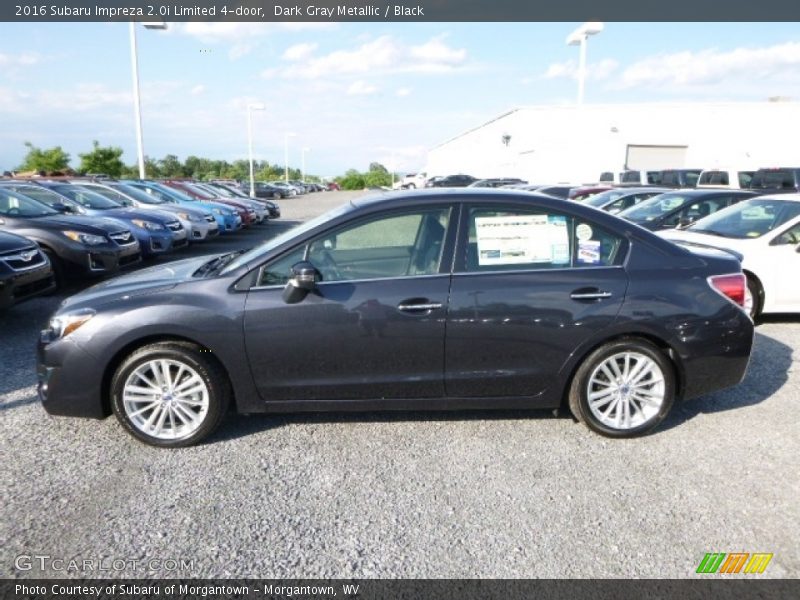 Dark Gray Metallic / Black 2016 Subaru Impreza 2.0i Limited 4-door