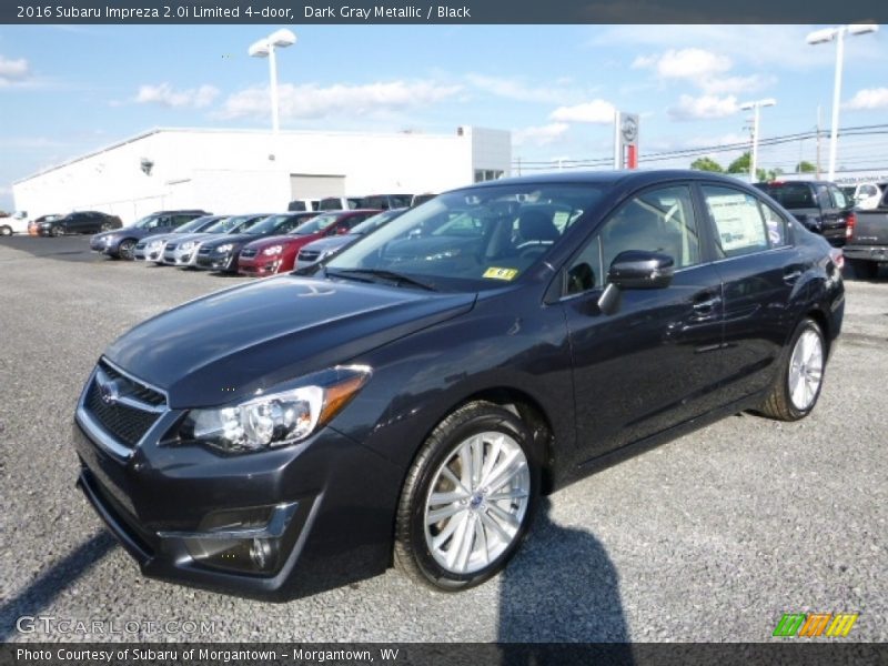 Dark Gray Metallic / Black 2016 Subaru Impreza 2.0i Limited 4-door
