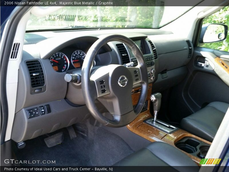 Majestic Blue Metallic / Graphite 2006 Nissan Pathfinder LE 4x4