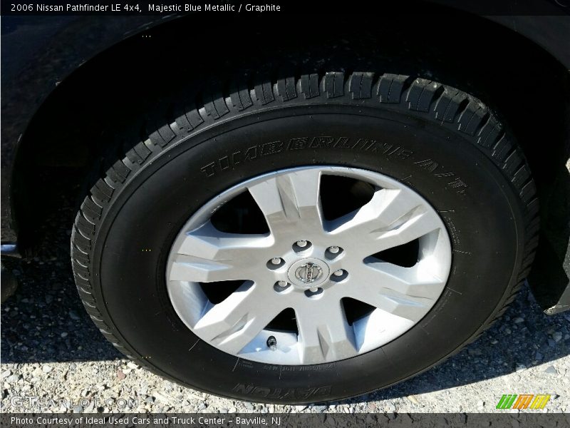 Majestic Blue Metallic / Graphite 2006 Nissan Pathfinder LE 4x4