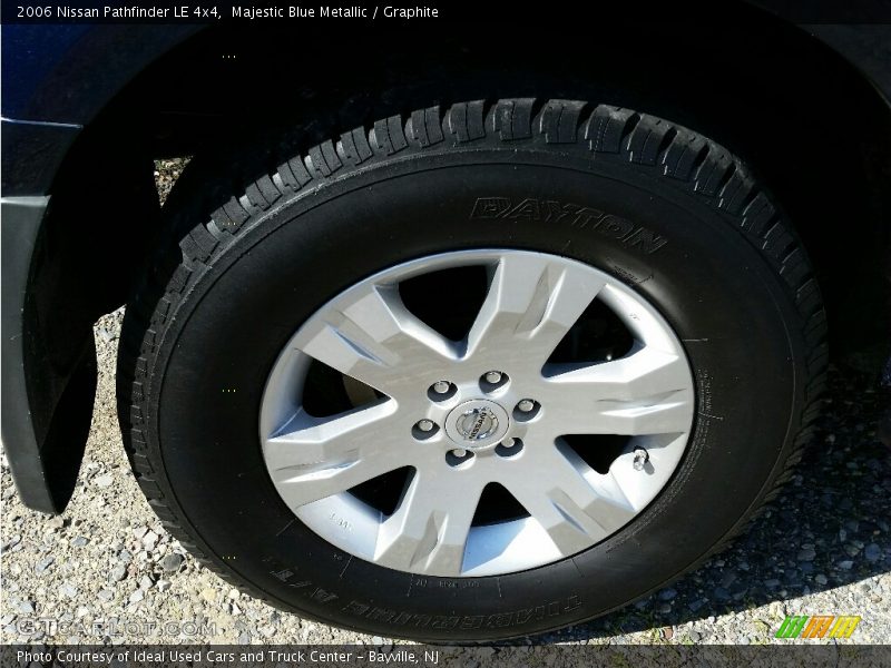Majestic Blue Metallic / Graphite 2006 Nissan Pathfinder LE 4x4