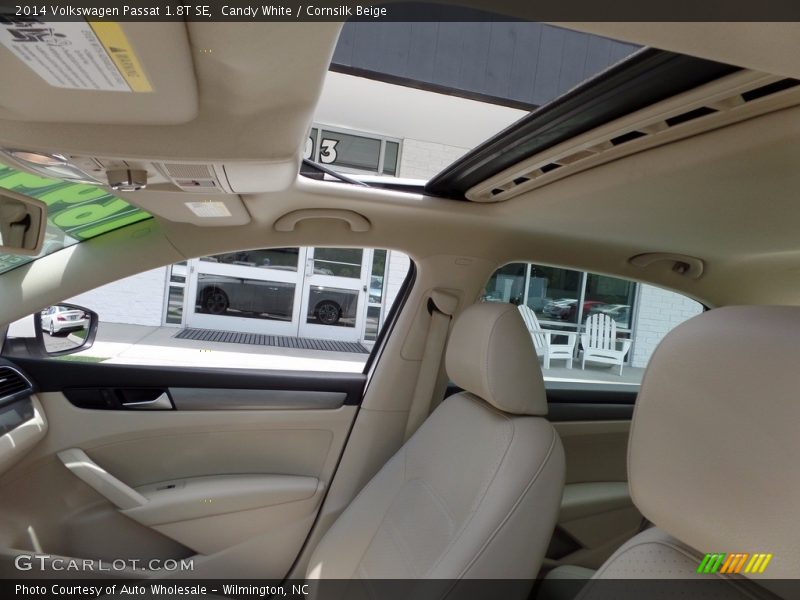 Candy White / Cornsilk Beige 2014 Volkswagen Passat 1.8T SE