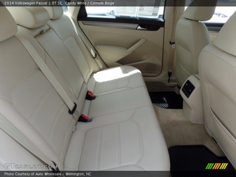 Candy White / Cornsilk Beige 2014 Volkswagen Passat 1.8T SE