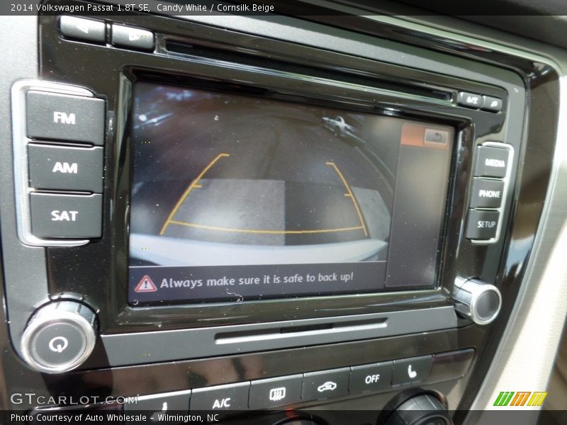 Candy White / Cornsilk Beige 2014 Volkswagen Passat 1.8T SE