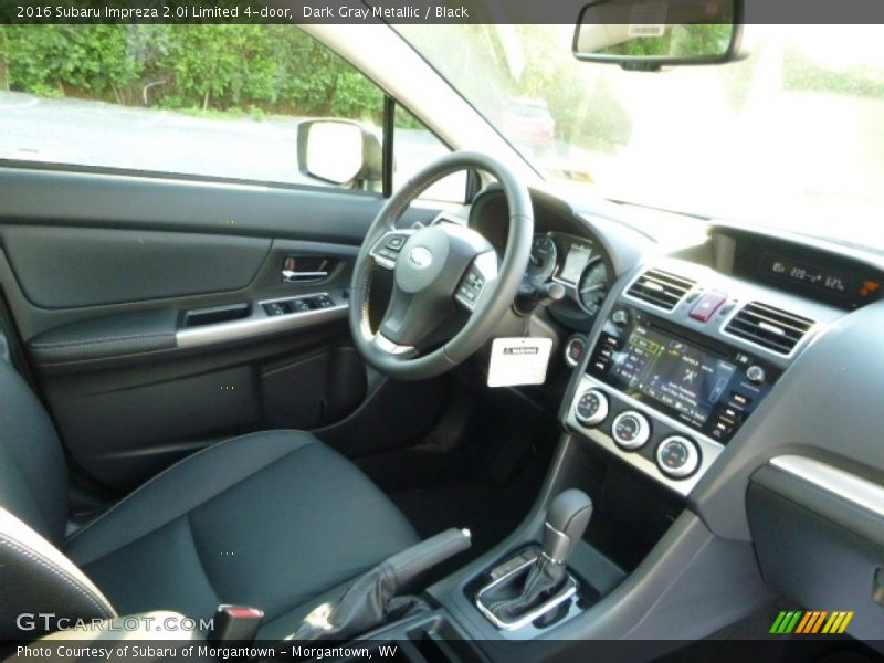 Dark Gray Metallic / Black 2016 Subaru Impreza 2.0i Limited 4-door