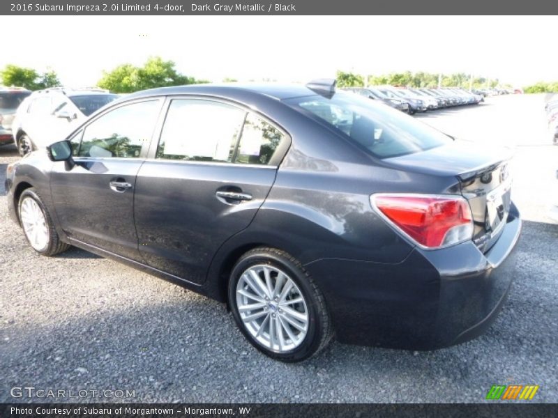 Dark Gray Metallic / Black 2016 Subaru Impreza 2.0i Limited 4-door
