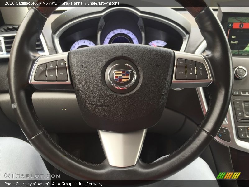 Gray Flannel / Shale/Brownstone 2010 Cadillac SRX 4 V6 AWD