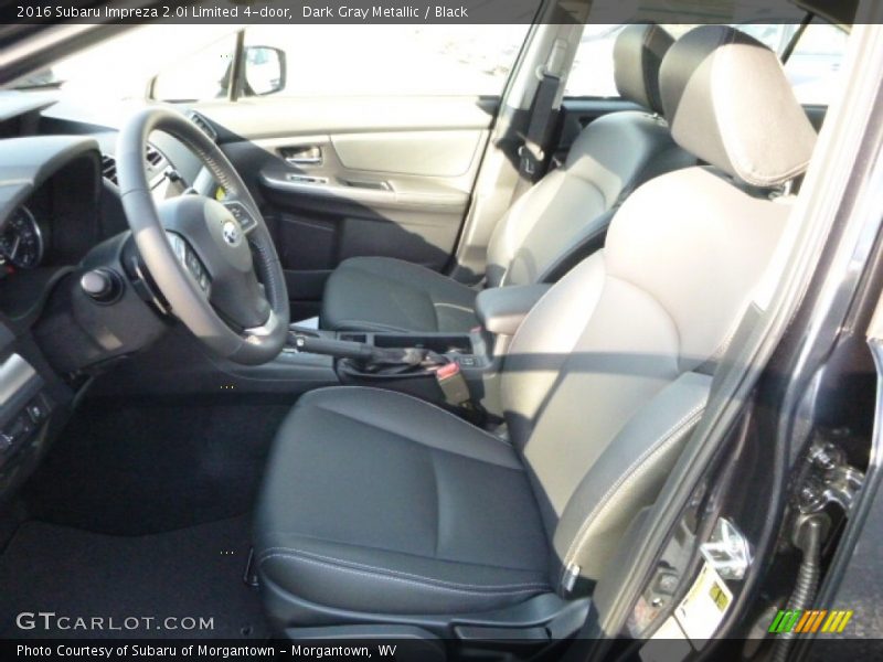 Dark Gray Metallic / Black 2016 Subaru Impreza 2.0i Limited 4-door