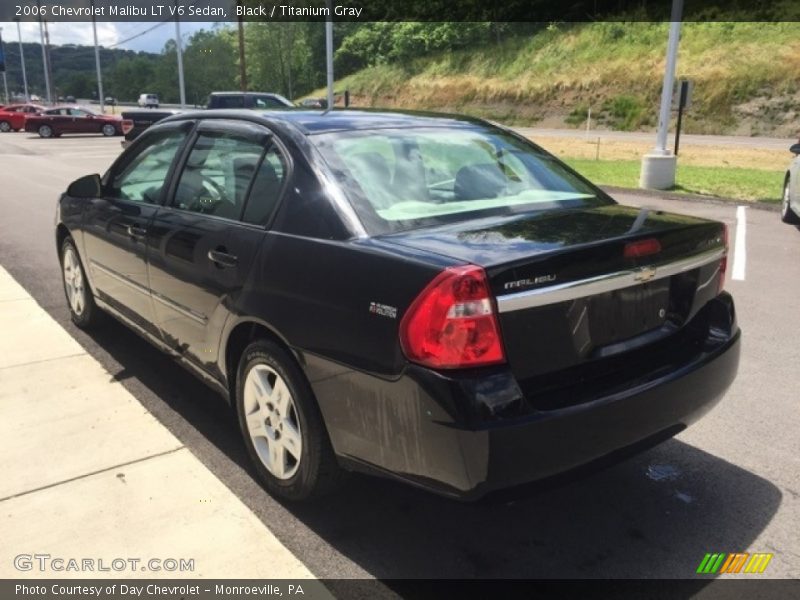 Black / Titanium Gray 2006 Chevrolet Malibu LT V6 Sedan