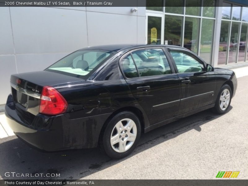 Black / Titanium Gray 2006 Chevrolet Malibu LT V6 Sedan