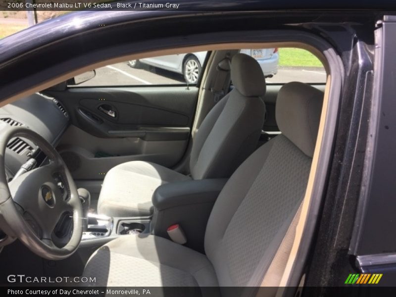 Black / Titanium Gray 2006 Chevrolet Malibu LT V6 Sedan