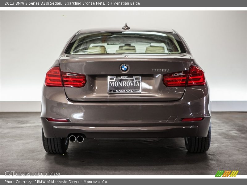 Sparkling Bronze Metallic / Venetian Beige 2013 BMW 3 Series 328i Sedan