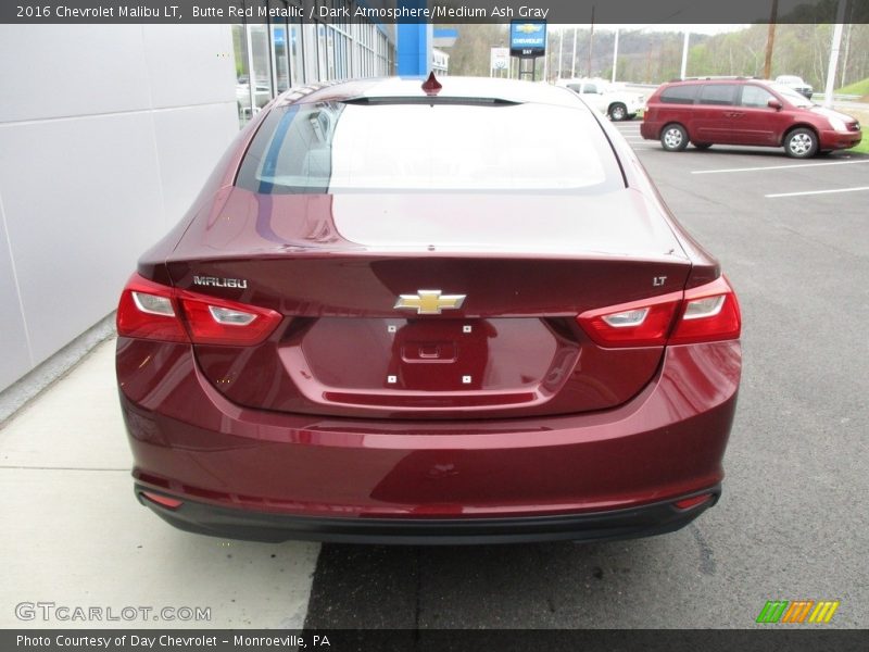 Butte Red Metallic / Dark Atmosphere/Medium Ash Gray 2016 Chevrolet Malibu LT