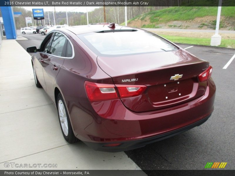 Butte Red Metallic / Dark Atmosphere/Medium Ash Gray 2016 Chevrolet Malibu LT
