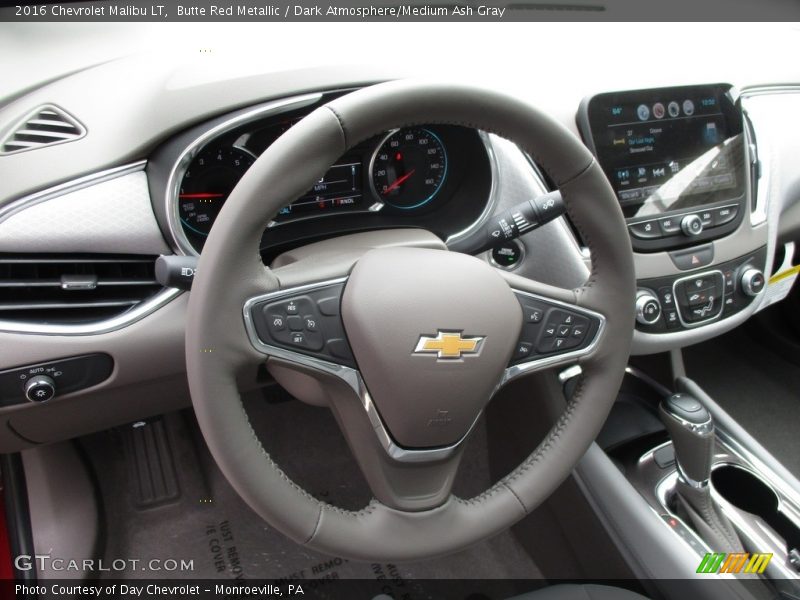 Butte Red Metallic / Dark Atmosphere/Medium Ash Gray 2016 Chevrolet Malibu LT
