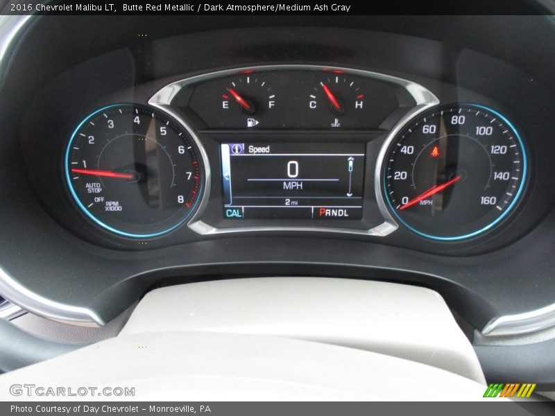 Butte Red Metallic / Dark Atmosphere/Medium Ash Gray 2016 Chevrolet Malibu LT