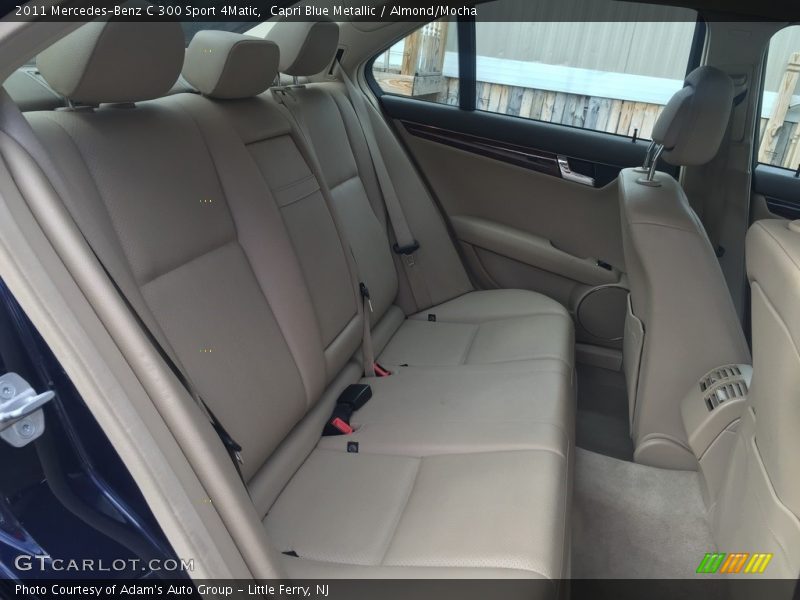 Capri Blue Metallic / Almond/Mocha 2011 Mercedes-Benz C 300 Sport 4Matic