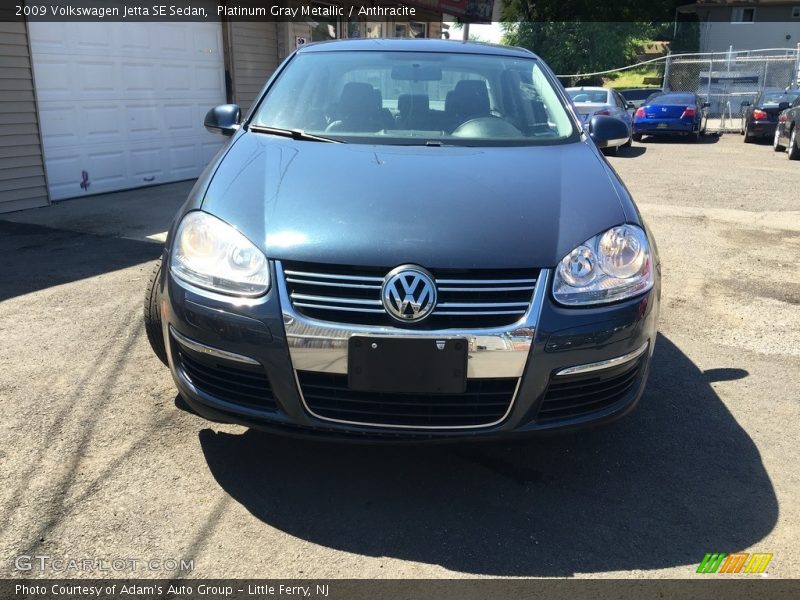 Platinum Gray Metallic / Anthracite 2009 Volkswagen Jetta SE Sedan