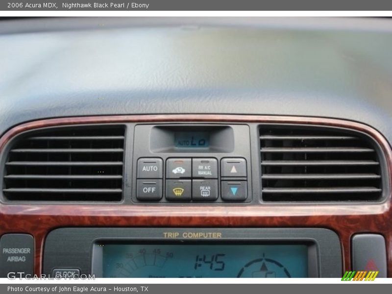 Nighthawk Black Pearl / Ebony 2006 Acura MDX