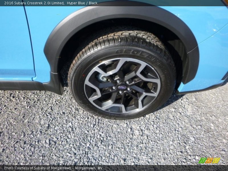 Hyper Blue / Black 2016 Subaru Crosstrek 2.0i Limited