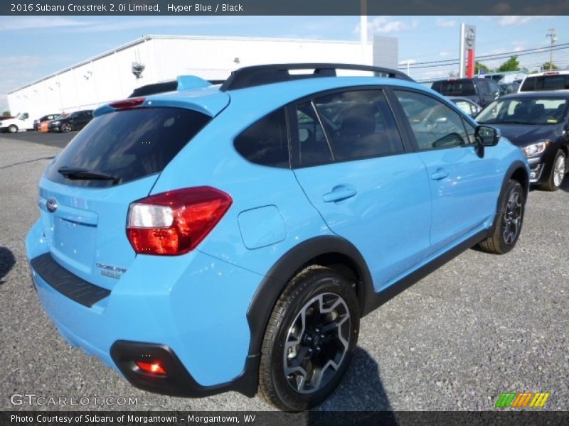 Hyper Blue / Black 2016 Subaru Crosstrek 2.0i Limited