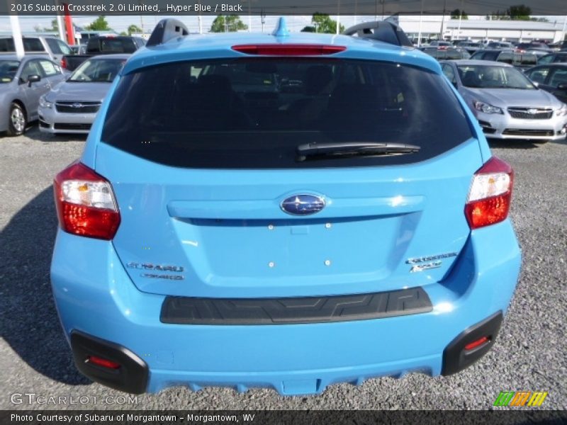Hyper Blue / Black 2016 Subaru Crosstrek 2.0i Limited