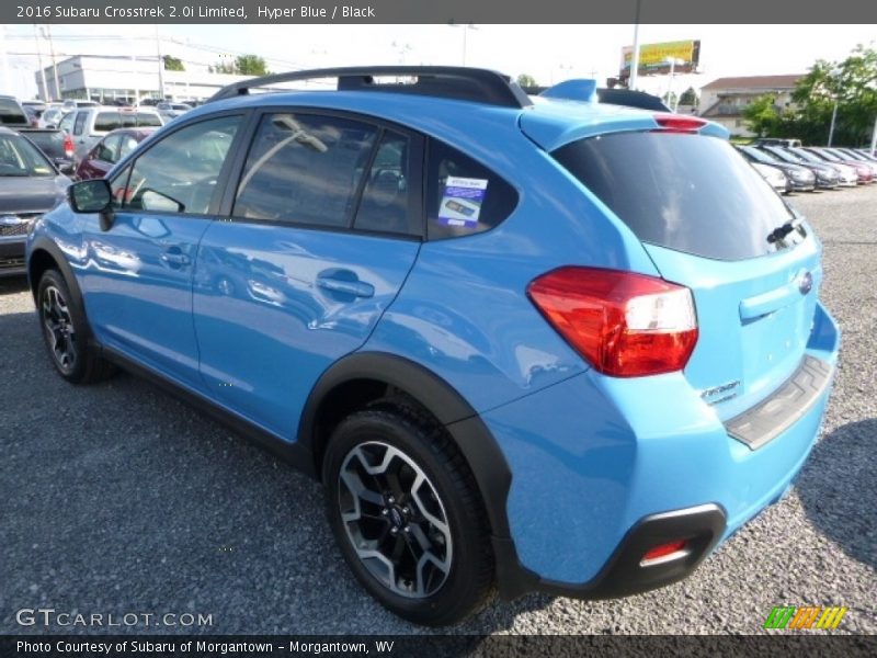 Hyper Blue / Black 2016 Subaru Crosstrek 2.0i Limited
