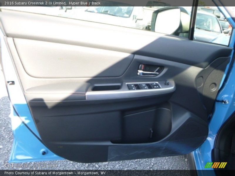 Hyper Blue / Black 2016 Subaru Crosstrek 2.0i Limited