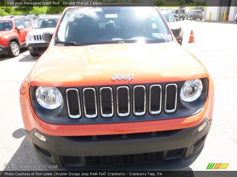 Omaha Orange / Black 2016 Jeep Renegade Sport 4x4