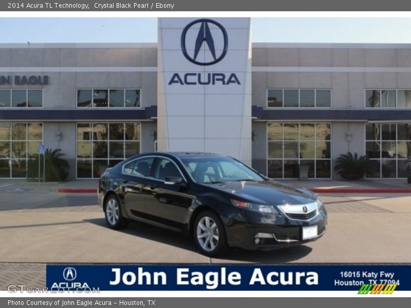 Crystal Black Pearl / Ebony 2014 Acura TL Technology