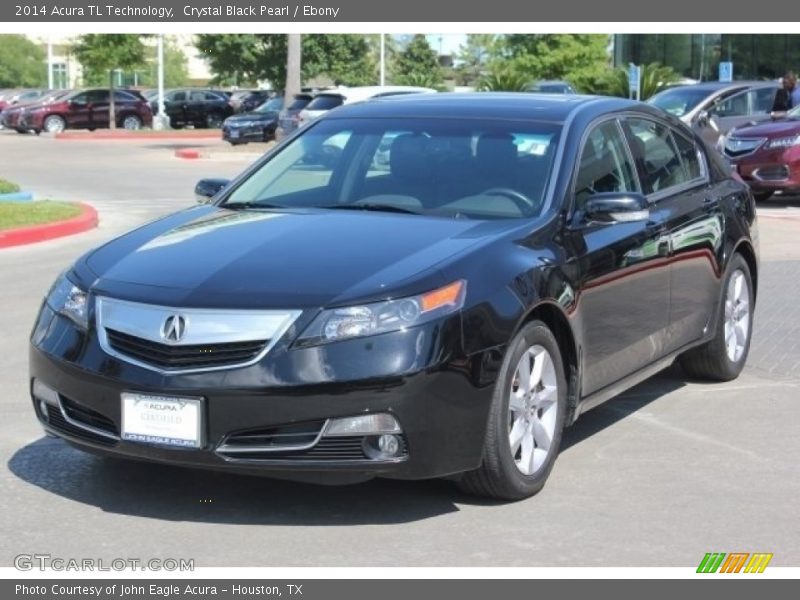Crystal Black Pearl / Ebony 2014 Acura TL Technology