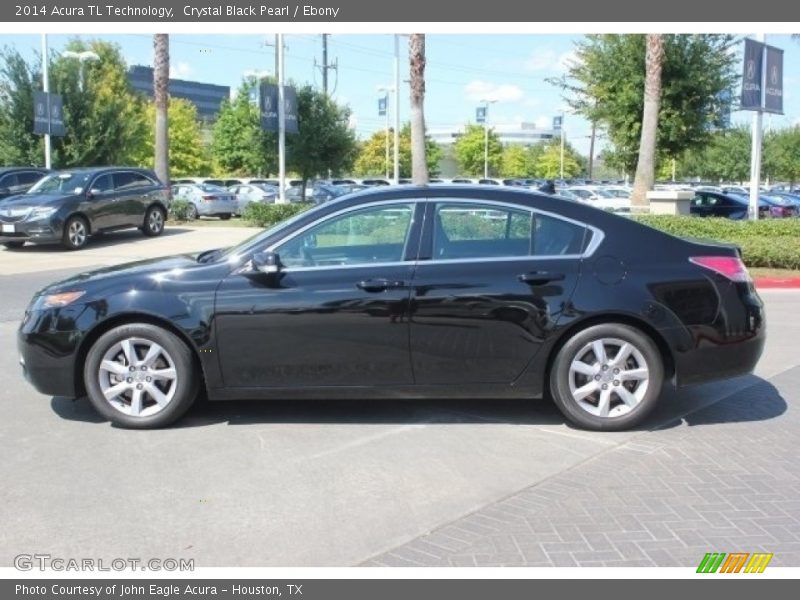Crystal Black Pearl / Ebony 2014 Acura TL Technology