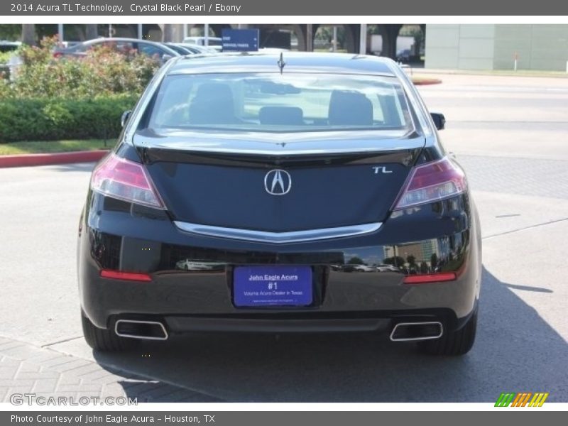 Crystal Black Pearl / Ebony 2014 Acura TL Technology