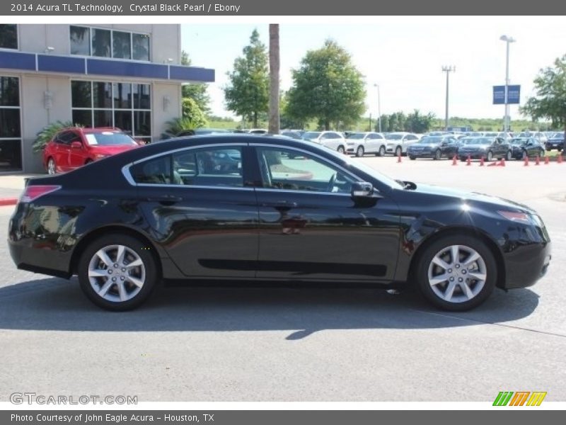 Crystal Black Pearl / Ebony 2014 Acura TL Technology