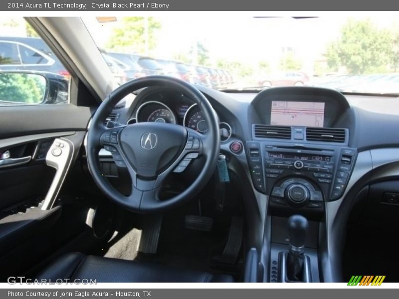 Crystal Black Pearl / Ebony 2014 Acura TL Technology