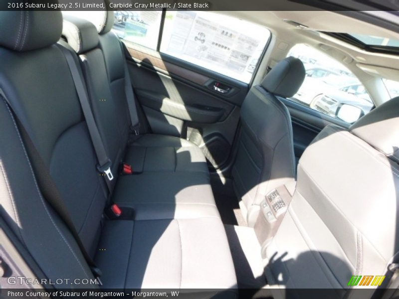 Carbide Gray Metallic / Slate Black 2016 Subaru Legacy 2.5i Limited