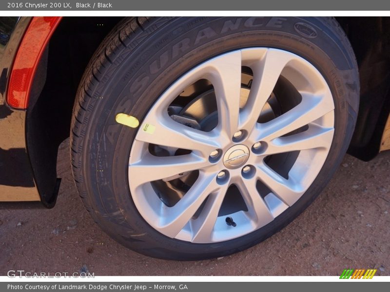 Black / Black 2016 Chrysler 200 LX