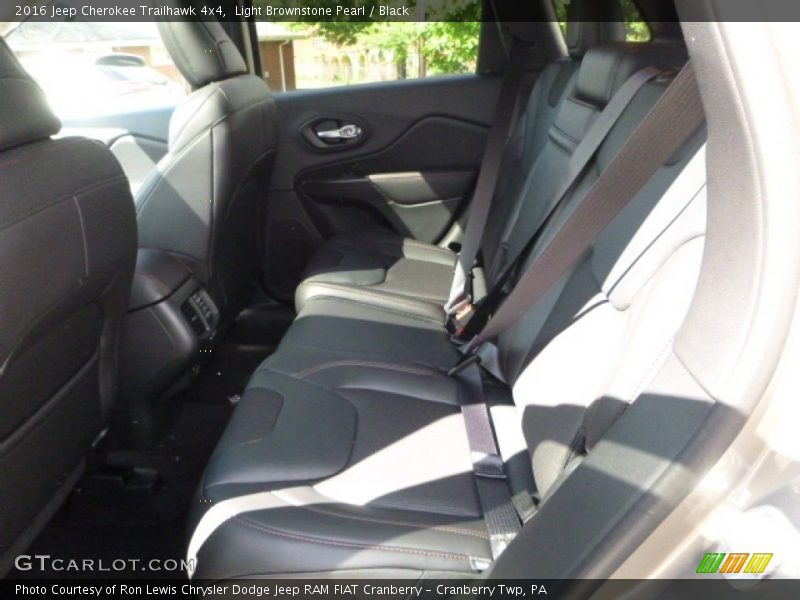 Light Brownstone Pearl / Black 2016 Jeep Cherokee Trailhawk 4x4
