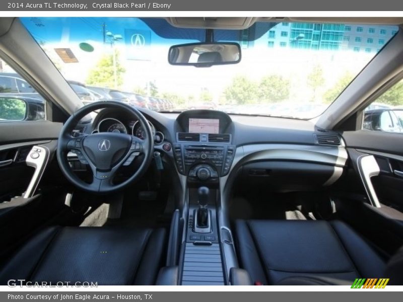 Crystal Black Pearl / Ebony 2014 Acura TL Technology