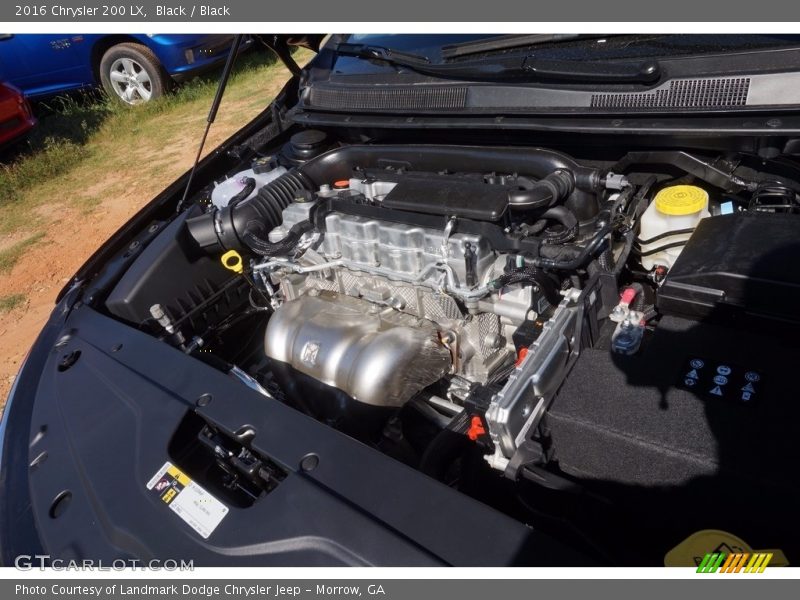 Black / Black 2016 Chrysler 200 LX