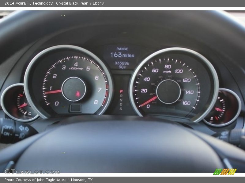 Crystal Black Pearl / Ebony 2014 Acura TL Technology