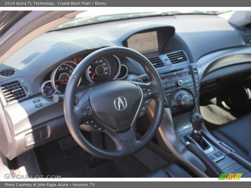 Crystal Black Pearl / Ebony 2014 Acura TL Technology