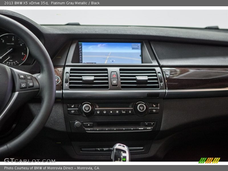 Platinum Gray Metallic / Black 2013 BMW X5 xDrive 35d