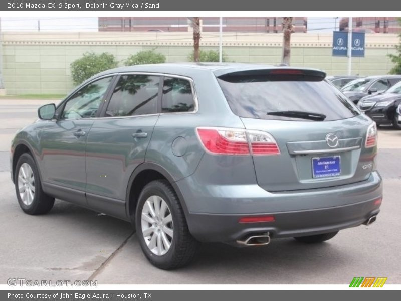 Dolphin Gray Mica / Sand 2010 Mazda CX-9 Sport