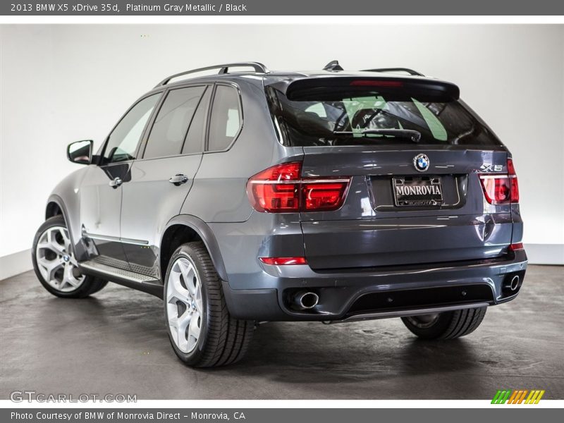 Platinum Gray Metallic / Black 2013 BMW X5 xDrive 35d