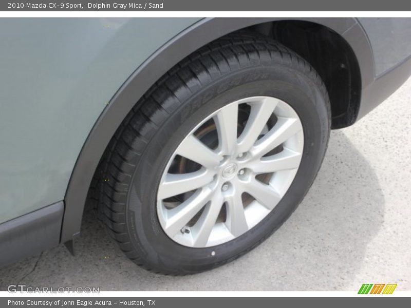 Dolphin Gray Mica / Sand 2010 Mazda CX-9 Sport