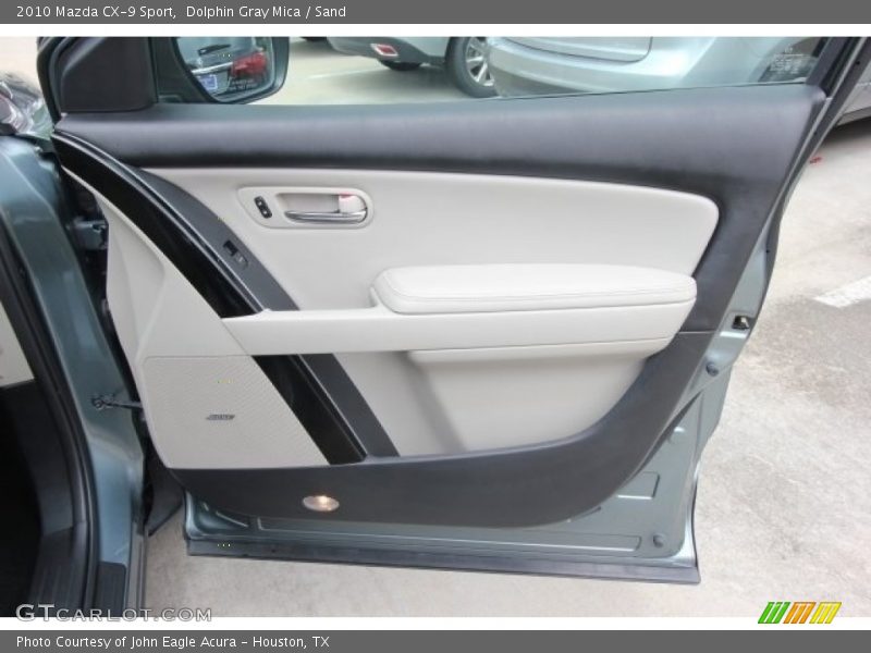 Dolphin Gray Mica / Sand 2010 Mazda CX-9 Sport