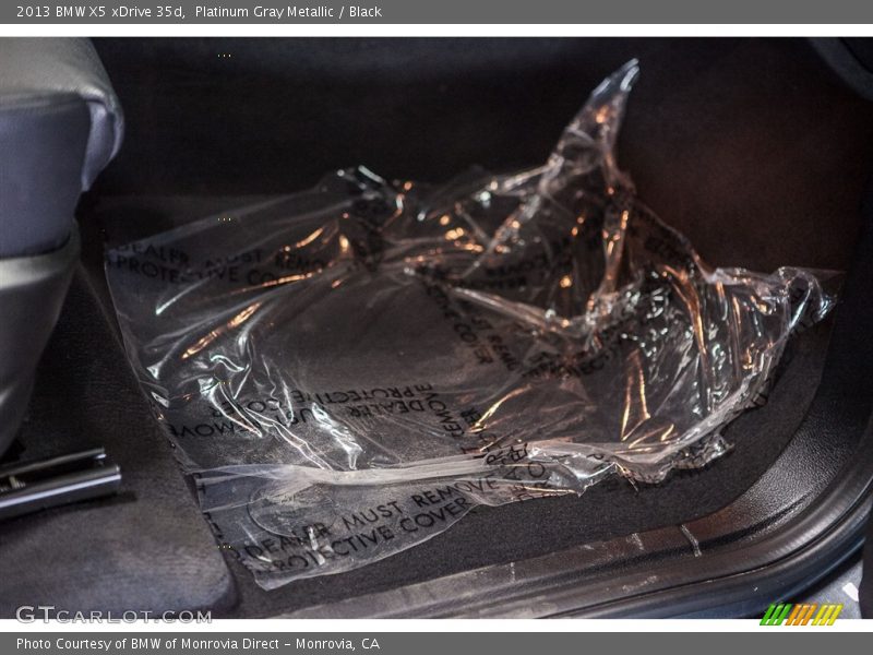 Platinum Gray Metallic / Black 2013 BMW X5 xDrive 35d